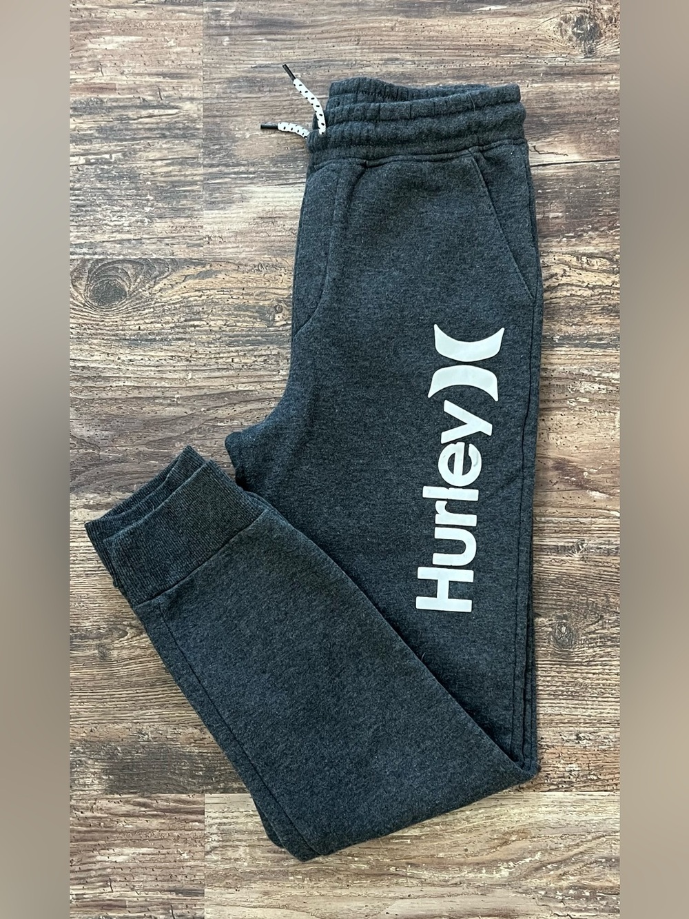 Hurley Boys Light Charcoal Joggers